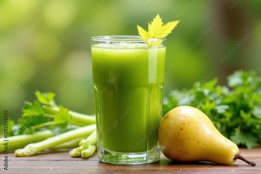 Fototapeta premium Vegetable Juice Ingredients Explored