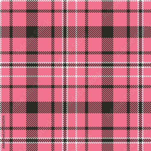 Wallpaper Mural Dusty carnation Tartan patterns fabric texture. Elegant Autumn dark grey Seamless Tartan Torontodigital.ca