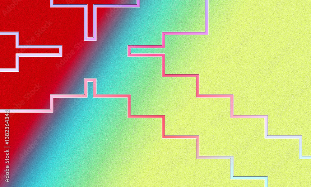 Fototapeta premium abstract background with 3d so cool