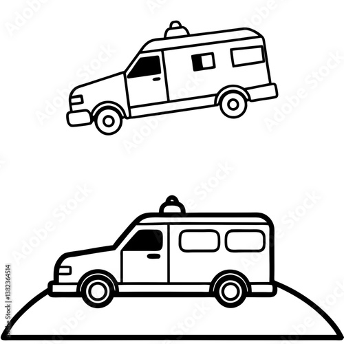 vector illustration of a car