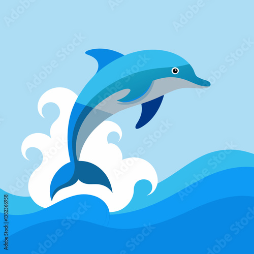 dolphin jumping out of water