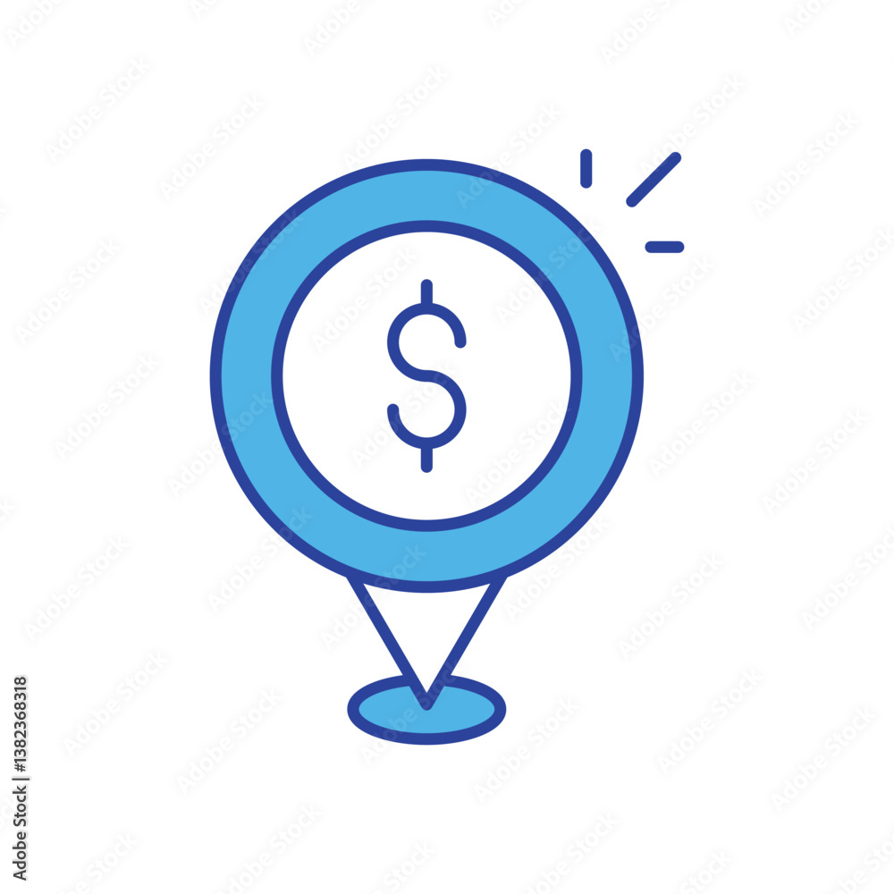 Placeholder icon isolated on a white background. Vector illustration. Placeholder icon isolated on a white background. Vector illustration.