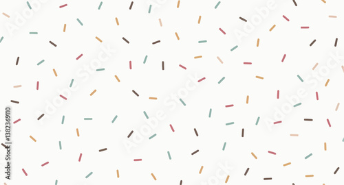scattered pastel rectangles on white background