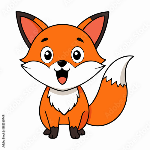 red fox cartoon