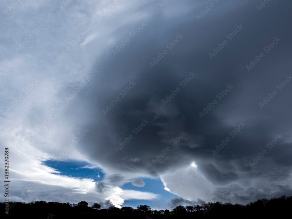 heavy clouds
