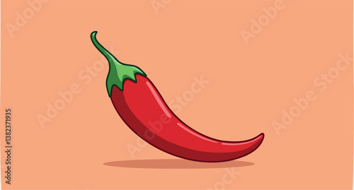 vibrant red chili pepper