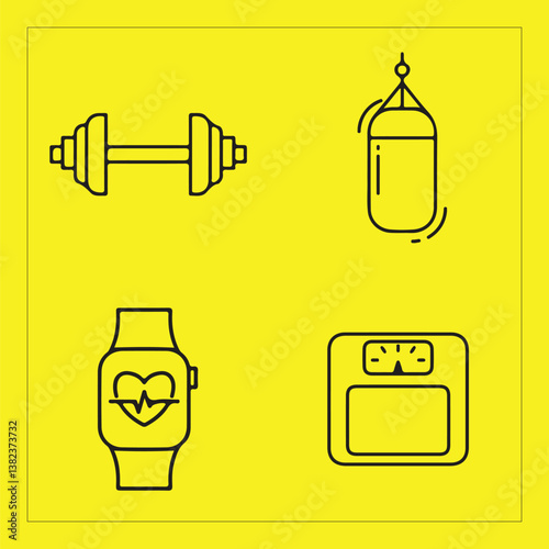 Icon set for graphic designers. Vector illustration.