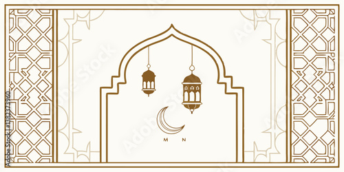 islamic-architecture--elegant-golden-lanterns--orn.eps