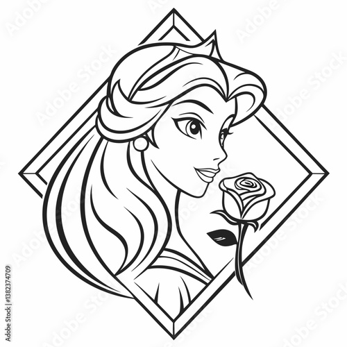 girl with a tattoo