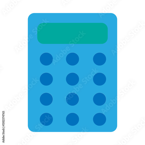Calculator Vector Flat Icon Design