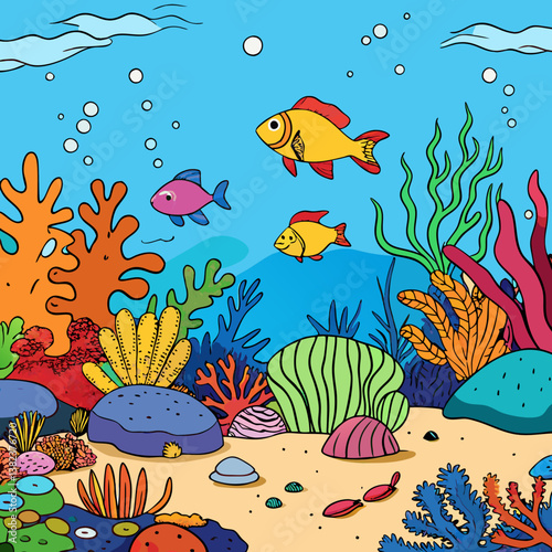 fish in the sea