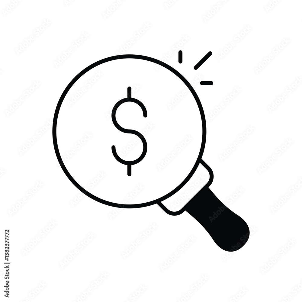 Search icon isolated on a white background. Vector illustration. Search icon isolated on a white background. Vector illustration.