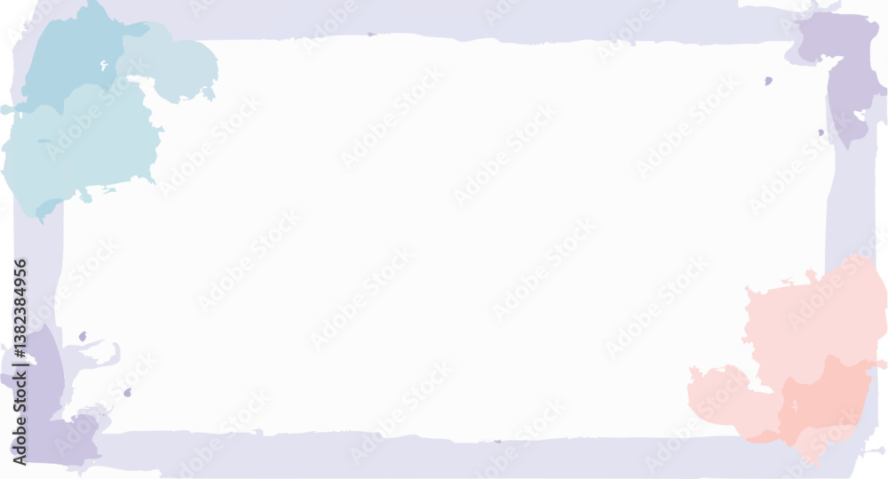 pastel-colored painterly frame with a calming aesthetic pastel-colored painterly frame with a calming aesthetic