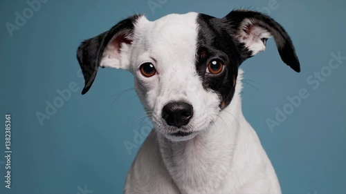 The Dog with Unique Markings