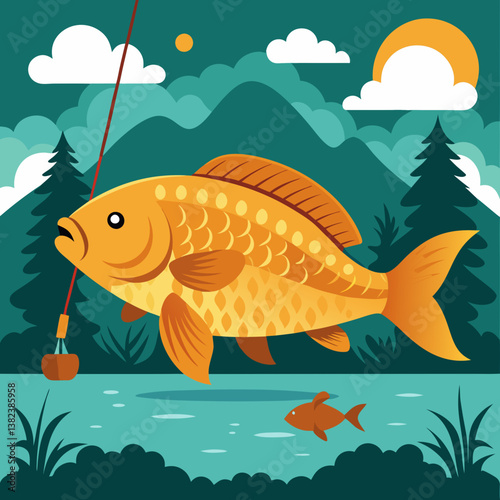 fish in the water