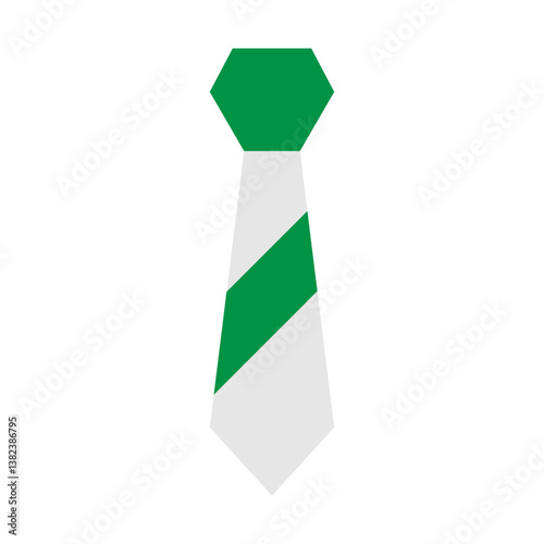 Necktie Vector Flat Icon Design
