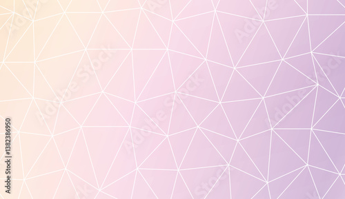 New gradient color illustration in a polygonal style. Design for flyer, wallpaper, presentation, paper. Vector illustration. Creative gradient color.