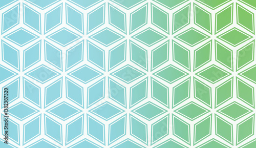 Pattern With Polygonal Geometric Elements. Vector Illustration. Template For Wallpaper, Interior Design, Decoration, Scrapbooking Page. Gradient Background