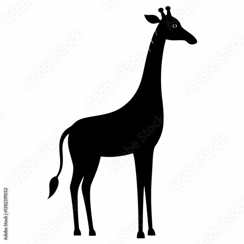 giraffe vector illustration