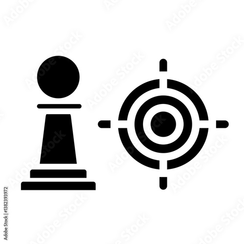 target Solid icon