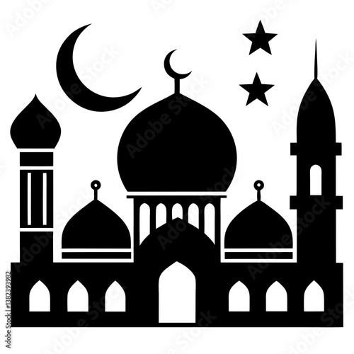 Mosque vector illustration