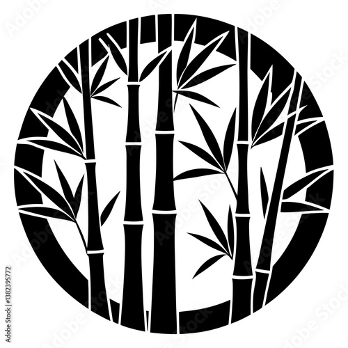 vector illustration of bamboo