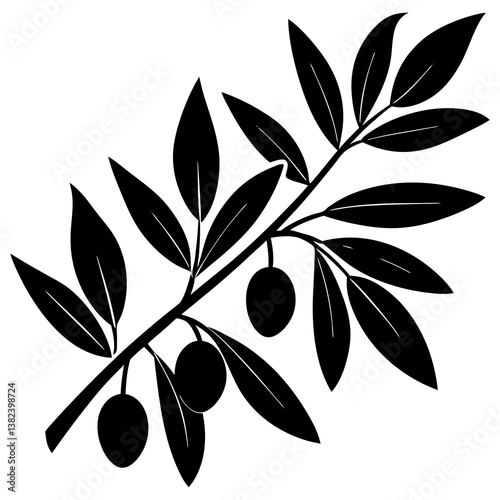 vector olive branch