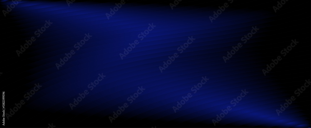 Obraz premium Blue wave lines
