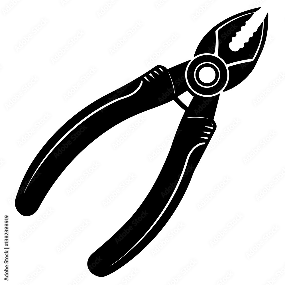 pliers isolated on white pliers isolated on white