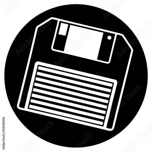 vector floppy disk icon