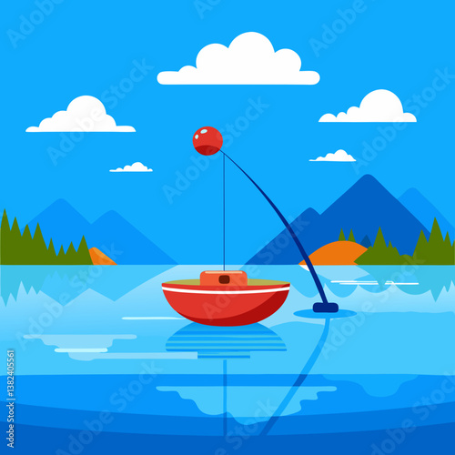 fishing boat in the sea