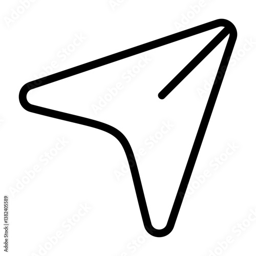 Direct Message Outline Style Icon