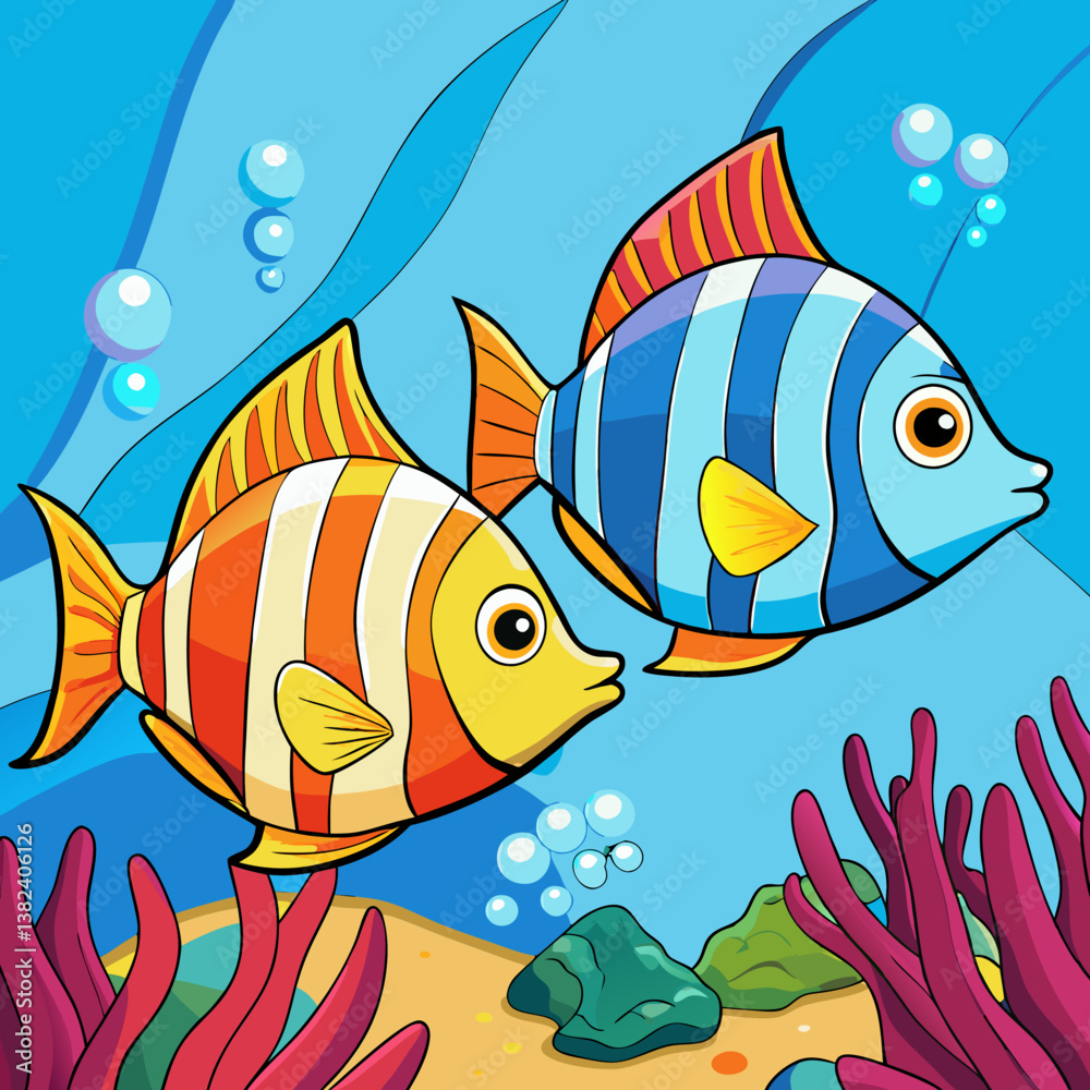 Fototapeta premium fish in the water