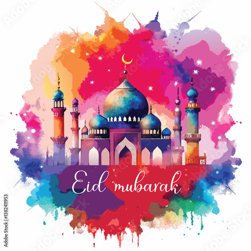 eid mubarak tamplate design