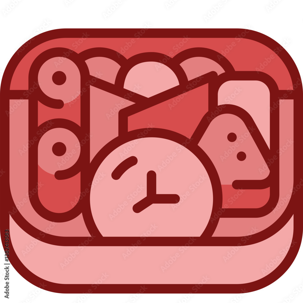 Obraz premium oden two tone icon