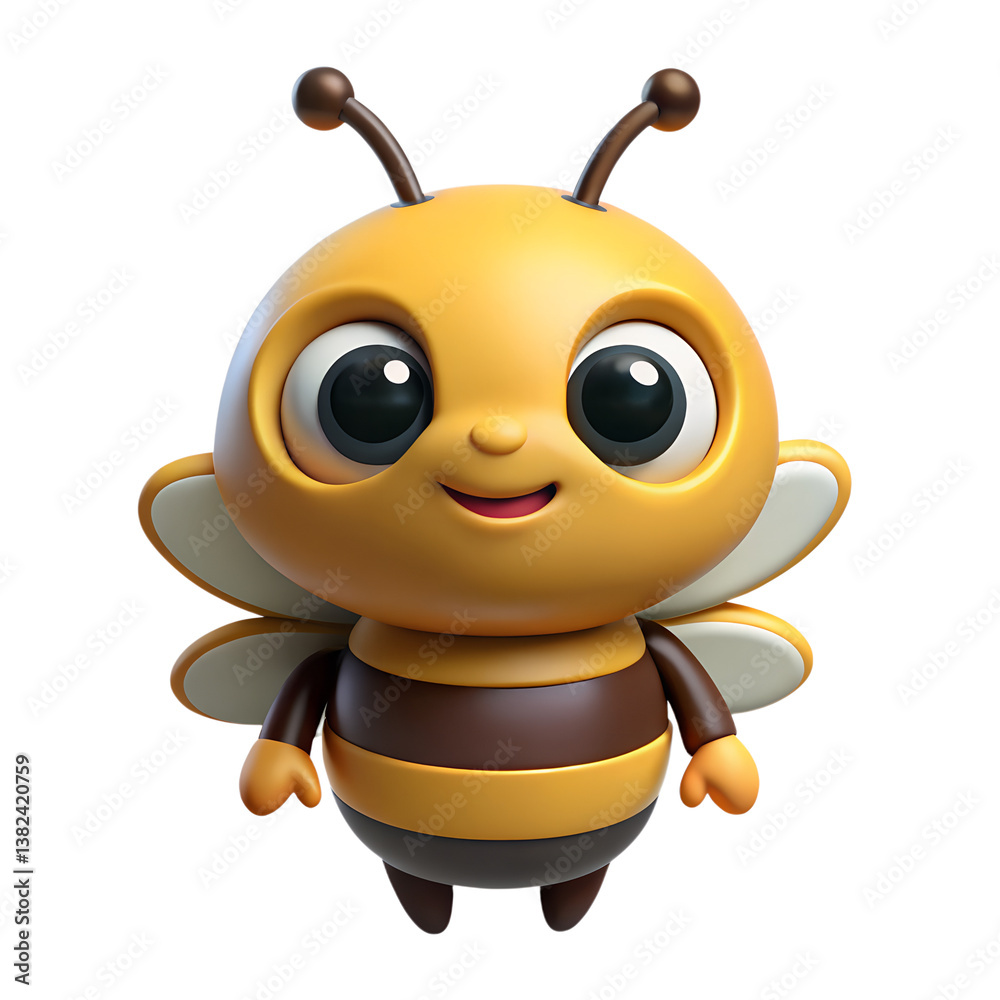 Obraz premium funny bee cartoon