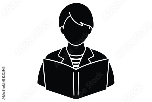 Mathematics Vector Illustration of Student Learning