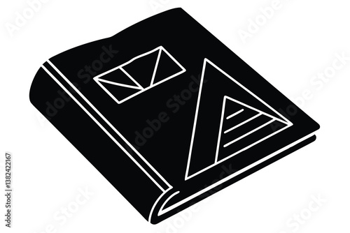 Mathematics Vector Illustration of Student Learning