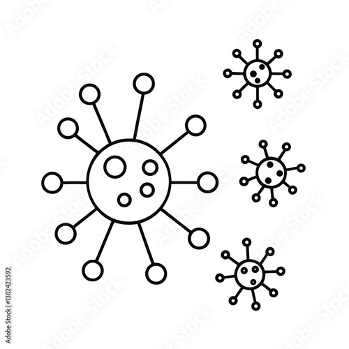 vector illustration of an abstract floral background