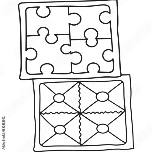 Comfy patterns coloring page, bold and easy coloring book page, patterns, mandala, flowers, floral, animals, vector illustration, line art, black and white, victor art, illustration