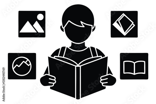 Educational Vocabulary Development Vector Design
