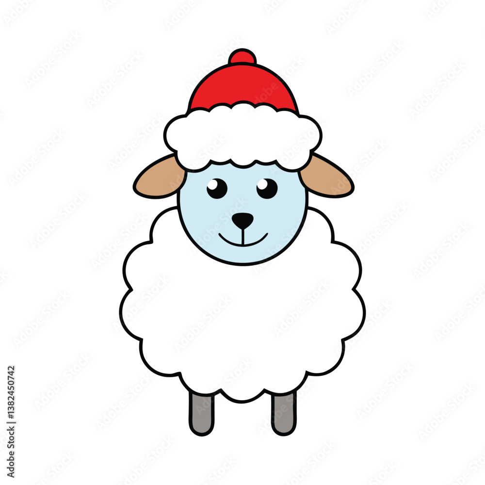 sheep cartoon character