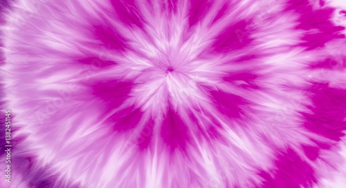 Purple Radiance: A Tie-Dye Symphony AI Generated