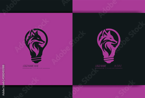 Fox Lamp logo design