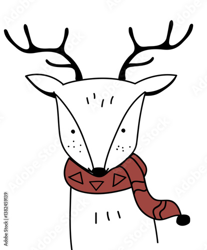 Weihnachten Cartoon, zeichnung, niedlich
