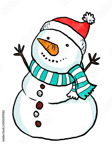 Weihnachten Cartoon, zeichnung, niedlich