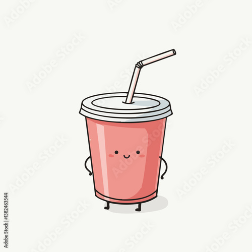 Drink Mascot Logo 