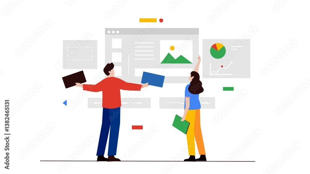 Collaborative Teamwork on Digital Content and Business Analytics