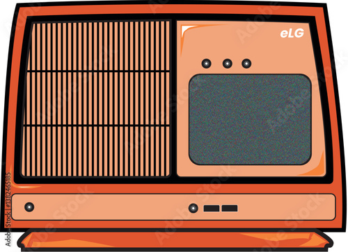 Design Vector Television 1980s