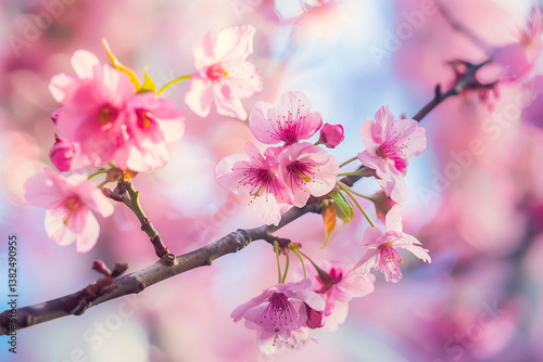 pink cherry blossom